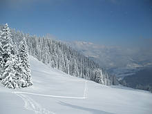 Ski tour on the Baukogel in Rauris Valley